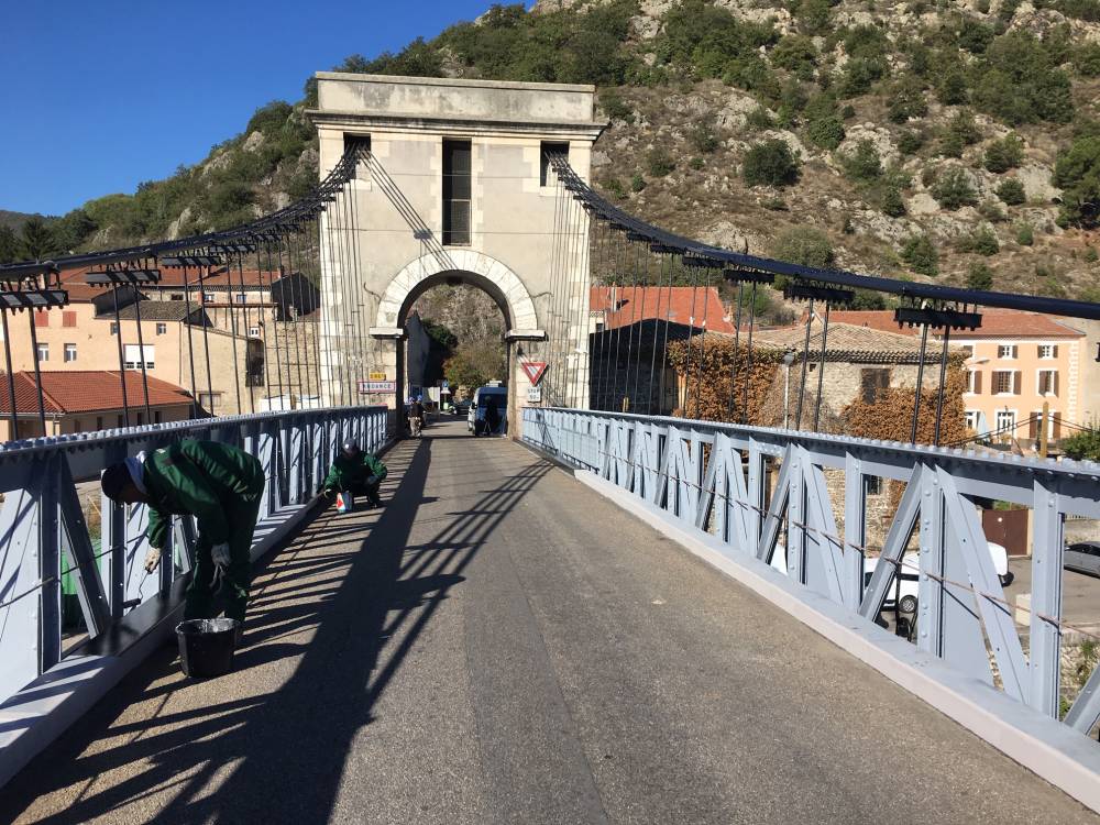 Ardèche. Le pont entre Andance et Andancette rouvre partiellement aux  véhicules